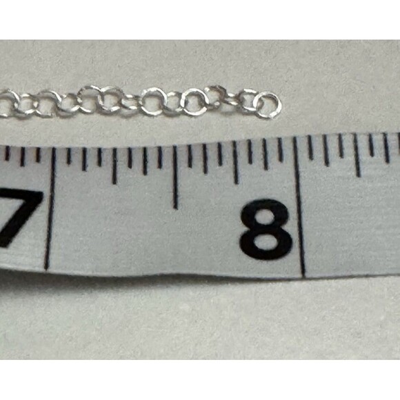 NEW 925 Silver Blue Sapphire Bracelet – Square Station Design, 8 Inches - Picture 4 of 8